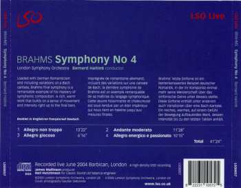 CD Johannes Brahms: Symphony No 4 318236