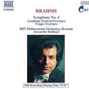 Johannes Brahms: Symphony No. 4; Academic Festival Overture; Tragic Overture