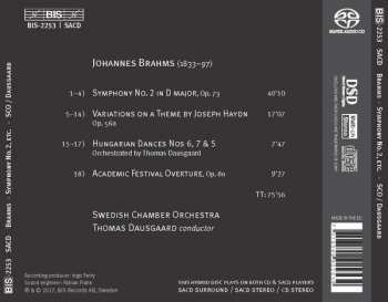 SACD Johannes Brahms: Symphony No.2 - Haydn Variations - Academic Festival Overture 190366