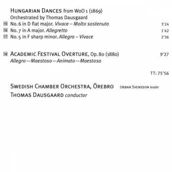 SACD Johannes Brahms: Symphony No.2 - Haydn Variations - Academic Festival Overture 190366