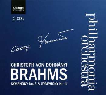 Album Johannes Brahms: Symphony No.2 & Symphony No.4