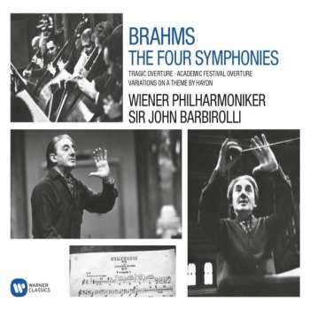 3CD/Box Set Johannes Brahms: The Four Symphonies, Tragic Overture, Academic Festival Overture, Variations On A Theme By Haydn 111956