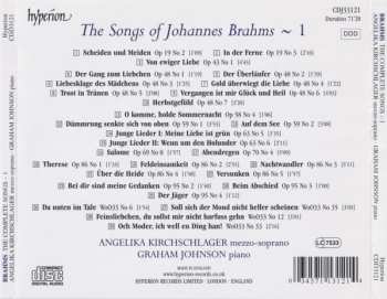 CD Johannes Brahms: The Songs Of Johannes Brahms ~ 1 340736