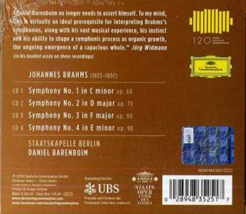 4CD/Box Set Johannes Brahms: The Symphonies 325124
