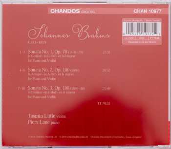 CD Johannes Brahms: The Three Violin Sonatas 329650