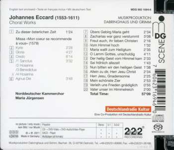 SACD Johannes Eccard: Choral Works 528413