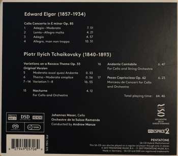 SACD Johannes Moser: Elgar & Tchaikovski 421720