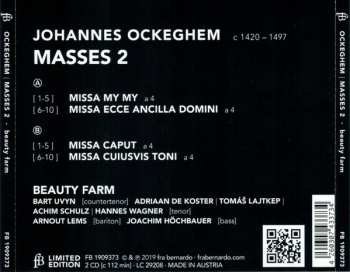 2CD Johannes Ockeghem: Masses 2 LTD 338105