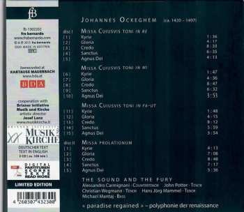 2CD Johannes Ockeghem: Missae Cuiusvis Toni & Prolationum 179964