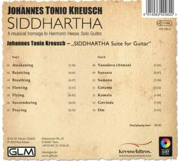 CD Johannes Tonio Kreusch: Siddhartha 250384