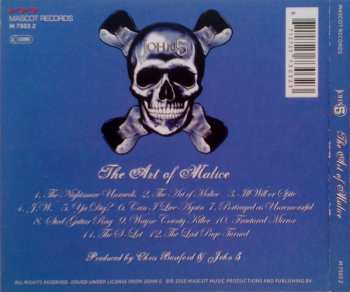 CD John 5: The Art Of Malice 2762