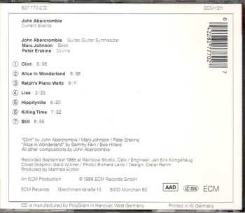 CD John Abercrombie: Current Events 457479