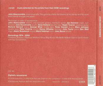 CD John Abercrombie: Selected Recordings 348575