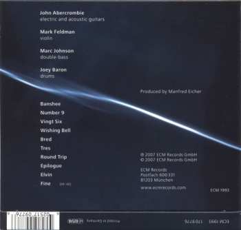 CD John Abercrombie: The Third Quartet