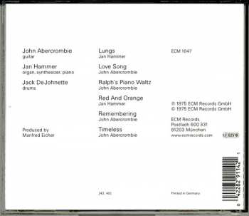 CD John Abercrombie: Timeless 390291