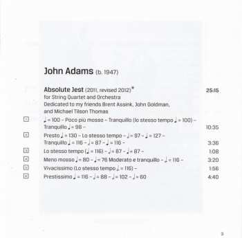 SACD John Adams: Naive And Sentimental Music / Absolute Jest 316827