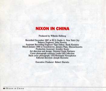 3CD John Adams: Nixon In China