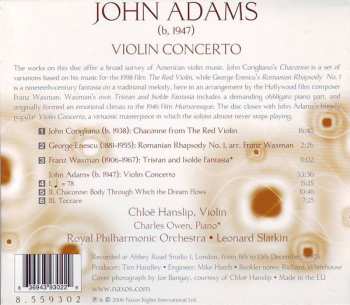 CD John Adams: Violin Concerto - Red Violin 'Chaconne' 182749