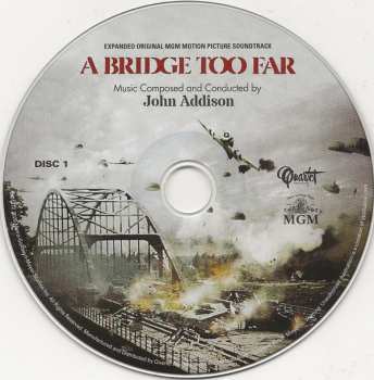 2CD John Addison: A Bridge Too Far (Expanded Original MGM Motion Picture Soundtrack) LTD 400910