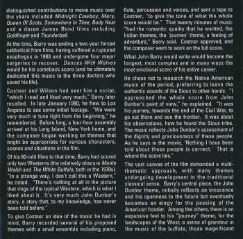 CD John Barry: Dances With Wolves (Original Motion Picture Soundtrack)