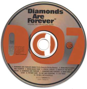 CD John Barry: Diamonds Are Forever (Original Motion Picture Soundtrack) LTD