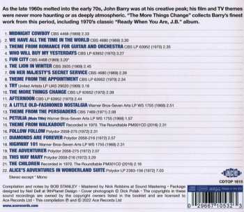 CD John Barry: The More Things Change (Film, TV & Studio Work 1968-1972) 472406