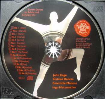 CD Ingo Metzmacher: Sixteen Dances