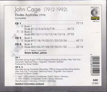 3CD John Cage: Etudes Australes 333032