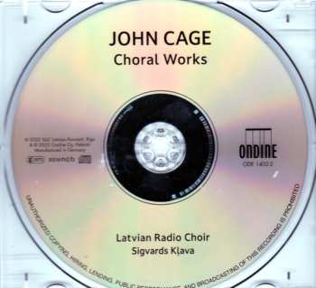 CD John Cage: John Cage: Choral Works 474945