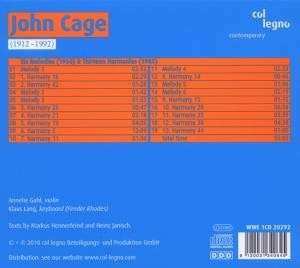 CD John Cage: Melodies & Harmonies 192941