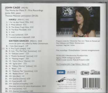 CD John Cage: The Works For Piano 9 537961