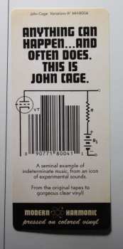 LP John Cage: Variations IV CLR 78696