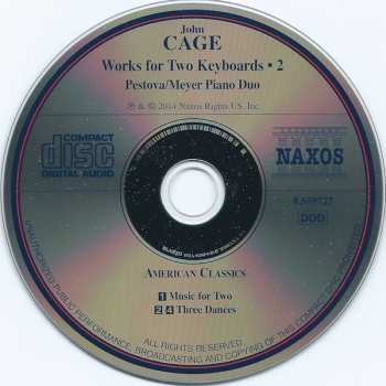 CD John Cage: Works For Two Keyboards • 2 354440