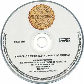 CD John Cale: Church Of Anthrax 280382