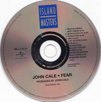 CD John Cale: Fear 291084