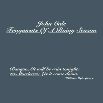 2LP John Cale: Fragments Of A Rainy Season 395527