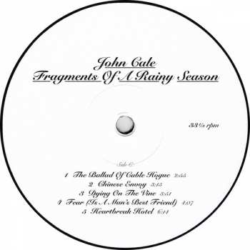 2LP John Cale: Fragments Of A Rainy Season 395527