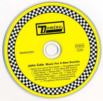 2CD John Cale: Music For A New Society / M:FANS 466334