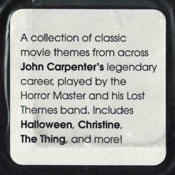 CD John Carpenter: Anthology (Movie Themes 1974-1998) 260955