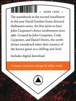 LP John Carpenter:  Halloween Kills (Original Motion Picture Soundtrack)  LTD | CLR 89230