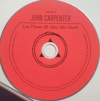 CD John Carpenter: Lost Themes III: Alive After Death 187642