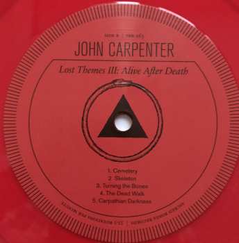 LP John Carpenter: Lost Themes III: Alive After Death LTD 57875