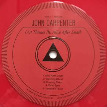 LP John Carpenter: Lost Themes III: Alive After Death LTD 57875