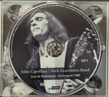 2CD/DVD The Nick Gravenites John Cipollina Band: Live At Rockpalast - Dortmund 1980 452547