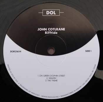 LP John Coltrane: Rifftide