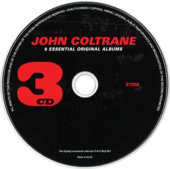 3CD John Coltrane: 6 Essential Original Albums 421381