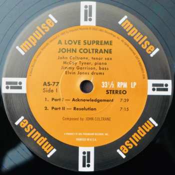 LP John Coltrane: A Love Supreme