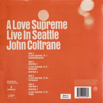 2LP John Coltrane: A Love Supreme: Live In Seattle 385276