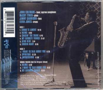 2CD John Coltrane: Afro Blue Impressions 406115