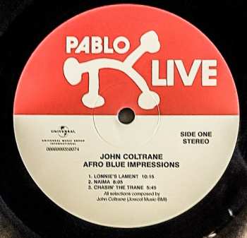2LP John Coltrane: Afro Blue Impressions 359147